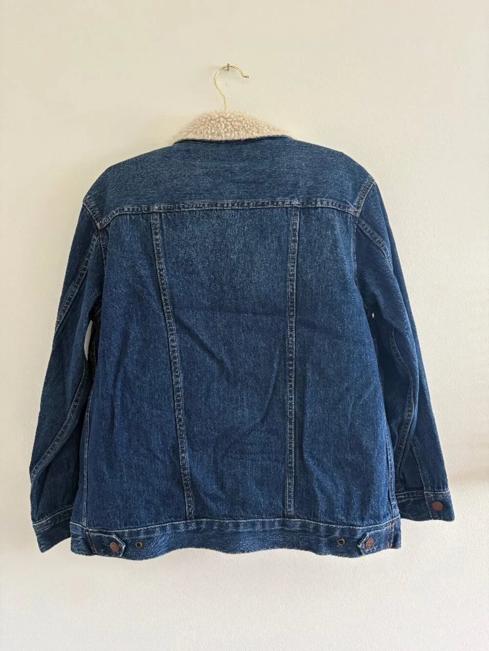 Madewell x KULE Jean Jacket with Fleece Insert